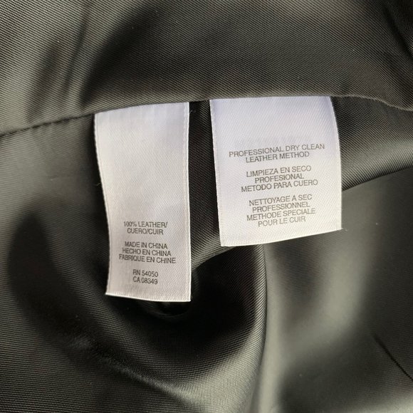 Jones New York Leather Jacket - Picture 7 of 10